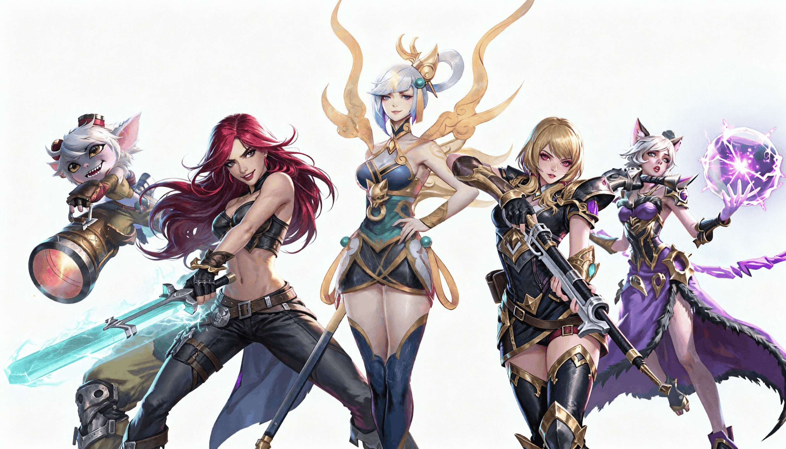 Five champion roles